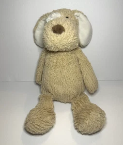 Manhattan Toy Company Tan Brown White Rex Puppy Dog Eye Spot Ribbed Plush 2016 - Picture 1 of 6