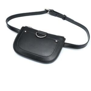 Black Fashion Women Waist Fanny Pack Belt Bag Casual Cell Phone Key Bag Purse