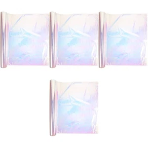 4 Rolls Blumen-Geschenkpapier Folie Für Blumenverpackungen Floraler Film - Bild 1 von 12