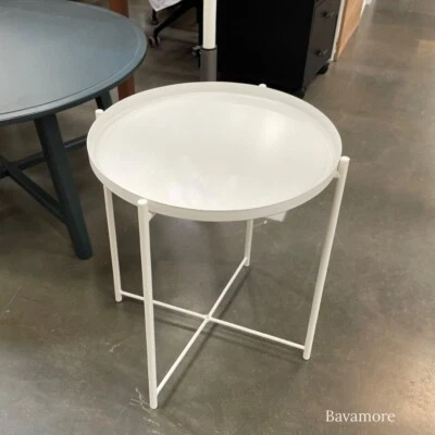 IKEA GLADOM with removable Top Tray table, white, 17½"x20⅝" BRAND NEW- - Image 1 of 3
