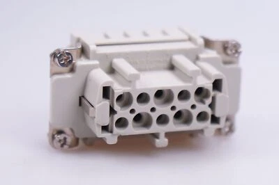 HARTING Han 10E-F Inserto De Enchufe - Imagen 1 de 2