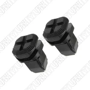 1Pair Car Battery Cover Clip Rivets Replacement 12792092 For Saab 9-3 2003-2012 - Picture 1 of 6