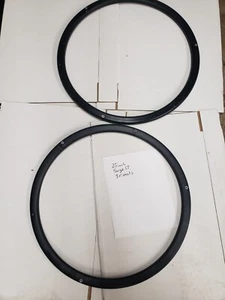 Surge LT Wheelchair Handrims 25" (PAIR) 3 of 6 Rivnuts - Picture 1 of 2