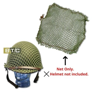 Steel Helmet Nets, Australian/US WW2 Jungle Green - Original GI Unissued - Picture 1 of 7