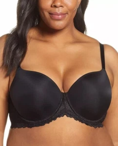 NATORI 731233 RENEW FULL FIT CONTOUR UNDERWIRE BRA BLACK 40DDD NWOT - Picture 1 of 6