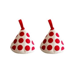 Guanti Isolamento Termico Tappo Manico Pentola Triangolo Anticaldamento Cucina Carini9836 - Foto 1 di 13