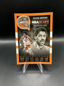 2013 Hoops Hall of Fame Heroes #8 Julius Erving   Philadelphia 76ers - Picture 1 of 2