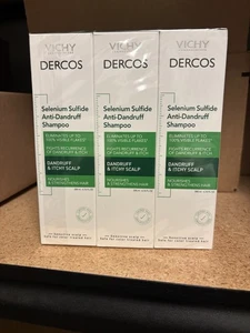 Vichy Dercos Dandruff Shampoo 3 Pack  - Picture 1 of 1