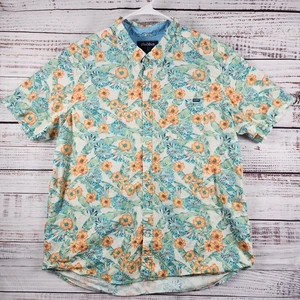 Chubbies Mens XXL Shirt Floral Hawaiian Button Up Tropical Short Sleeve Casual - Picture 1 of 8