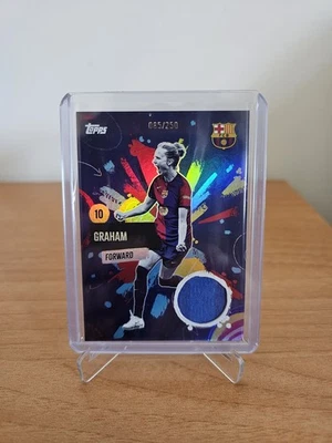 Graham /250 Patch Topps Team Set Fc Barcelona 2024/25 - Imagen 1 de 2