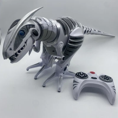 WowWee Roboraptor RC Robot Dinosaur 32″ Remote Control Interactive Toy 2005 - Image 1 of 4