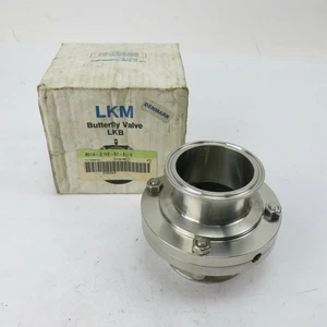 Alfa Laval LKM Butterfly Valve LKB B51A-2 1/2-51-E-S DENMARK 3" - Picture 1 of 5