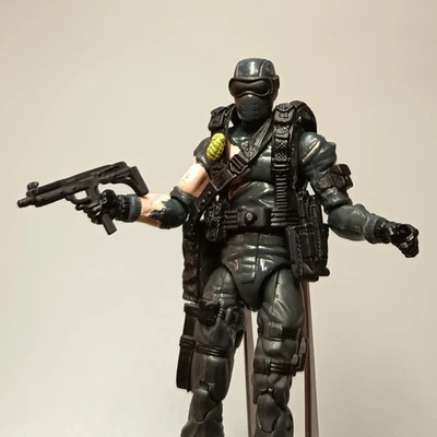 Figura de acción GI Joe Snake Eyes V32 con arma 3,75" Hasbro ARAH Toy 2008 Foto 1 de 4