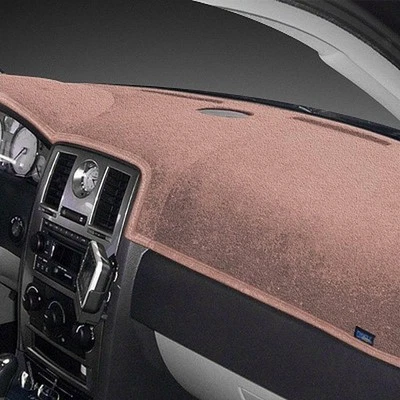 For Audi A4 Quattro 09-16 Dash-Topper Plush Velour Light Taupe Dash Cover - Image 1 of 3