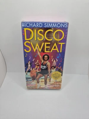Richard Simmons, Disco Sweat (VHS, 1995) Brand New Sealed - Image 1 of 4
