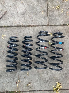 Original Mercedes C 220D Coupe 2021 Front and Rear Coil Springs - 35,000 Miles - Picture 1 of 5