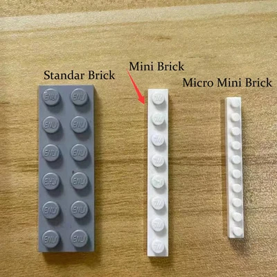 Mini Baustein Musik Schnee Schloss DIY Kreativ Baukasten für Kinder - Bild 1 von 4