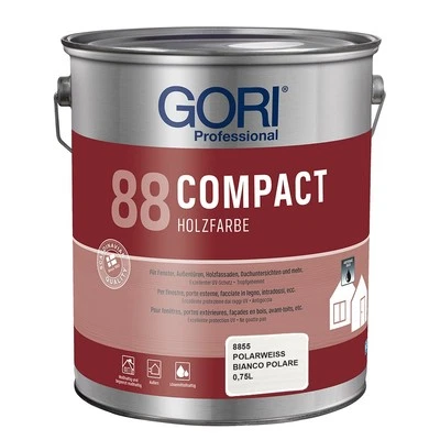 BEULE 10L Gori 88 Compact Holzfarbe polarweiss Wetterschutzfarbe Holzschutzfarbe - Bild 1 von 4