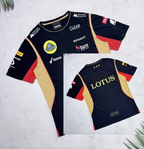 2013 Lotus Formula1 Team T-Shirt Racing Pirelli Renault Total size M - Picture 1 of 19
