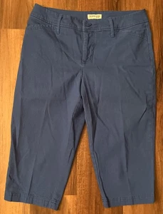 St. John's Bay Womans Bermuda Shorts Blue Size 10P - Picture 1 of 10