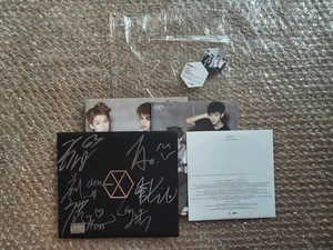 EXO-M 1ST MINI Promo Sticker MAMA Album Autographed Hand Signed - Picture 1 of 9