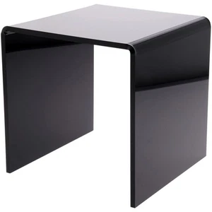Plymor schwarz Acryl Quadrat Display Riser, 10" Höhe x 10" Breite x 10" Tiefe (3/8" dick) - Bild 1 von 1