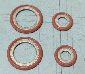 Genuine Ford A/C Hose Seals DS7H-19D690-AA NEW OEM O-Rings Gaskets - Picture 1 of 2