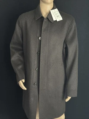 Theory Men XL Cashmere Blend Overcoat Retail $795 - Image 1 of 4