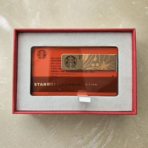 China Starbucks 2017 Special Edition Card Metal Strip Card gift box - Picture 1 of 7