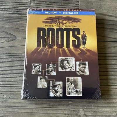 Blu Ray ROOTS: THE COMPLETE ORIGINAL TV SERIES.  Region free. New sealed. - Image 1 of 2