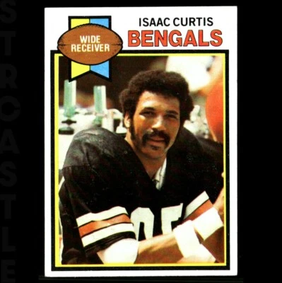 1979 Topps - Isaac Curtis #395 Cincinnati Bengals 🏈 Football Card - Image 1 of 3