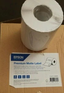 EPSON Premium Matte Etiketten 51mm x 102mm 650 Etiketten C33S045531 ORIGINAL ORIGINAL - Bild 1 von 1