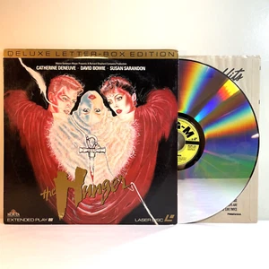 THE HUNGER (1983) Laserdisc - Catherine Deneuve, David Bowie - Drama Horror - Picture 1 of 6