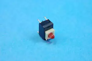 Lot of 4 - C&K Components - K6BLOG1.53NL315 - Pushbutton, Momentary SPST NO. - Picture 1 of 5