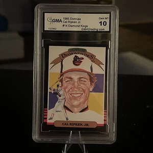 1985 DONRUSS DIAMOND KINGS #14 CAL RIPKEN JR. ORIOLES HOF GMA 10 - Picture 1 of 2