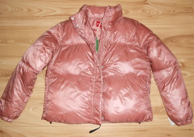 New Guess Women’s pink puffer jacket Size Large READ DESCRIPTION RRP £185 - Image 1 of 4