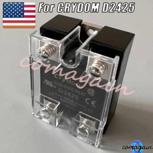 Per Crydom D2425 SSR Relè Stato Solido Uscita 240VAC 25A Ingresso 3-32VDC US STOCK - Foto 1 di 6