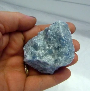 Blaucalcit Stück A-Klasse Gewicht zwischen 70mm ca. 90g - 120g jt254 - Bild 1 von 2
