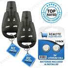2 Replacement for Saab 2003-2009 9-3 9.3 2003-2007 9-5 9.5 Remote Car Key Fob