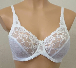 Charnos Superfit Rosalind CR116501, Lace, Underwired Bra, White, Black Or Brulee - Picture 1 of 12