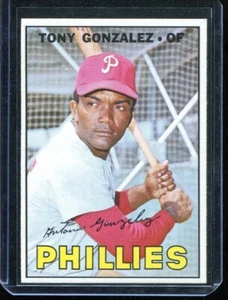 1967 Topps Baseball # 548 Tony Gonzalez "HIGH #" (NM) Near Mint - Picture 1 of 2