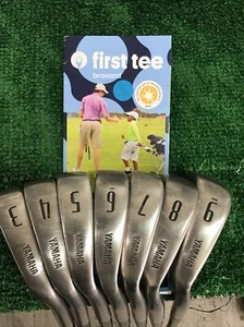 Yamaha Secret-III Professional Carbon Iron Set 3-9 Ladies Graphite Shafts - Picture 1 of 12