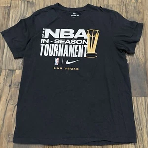Nike NBA In Season Tournament T-Shirt Herren Größe M schwarz Basketball Las Vegas - Bild 1 von 5