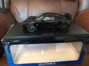 AUTOART 1/18 LOTUS EXIGE BLACK 75363 READ DESCRIPTION - Picture 1 of 10