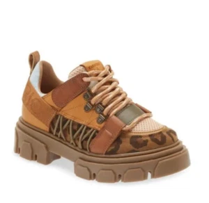 NUEVO CON ETIQUETAS FARM RIO Caramelo Floresta Plataforma Tenis Vegano Zapato Tierra Talla EU 36 US 6 - Imagen 1 de 11