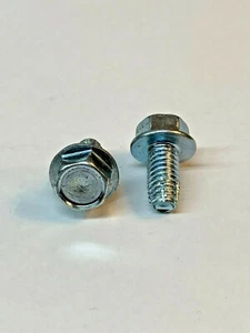 (100 piezas) 3/8-16 X 3/4 rosca tornillo de corte tipo F brida hexagonal acero autogolpe - Imagen 1 de 7