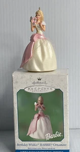 2001 Hallmark Keepsake Ornament 1st in Birthday Wishes Barbie Series - Foto 1 di 9