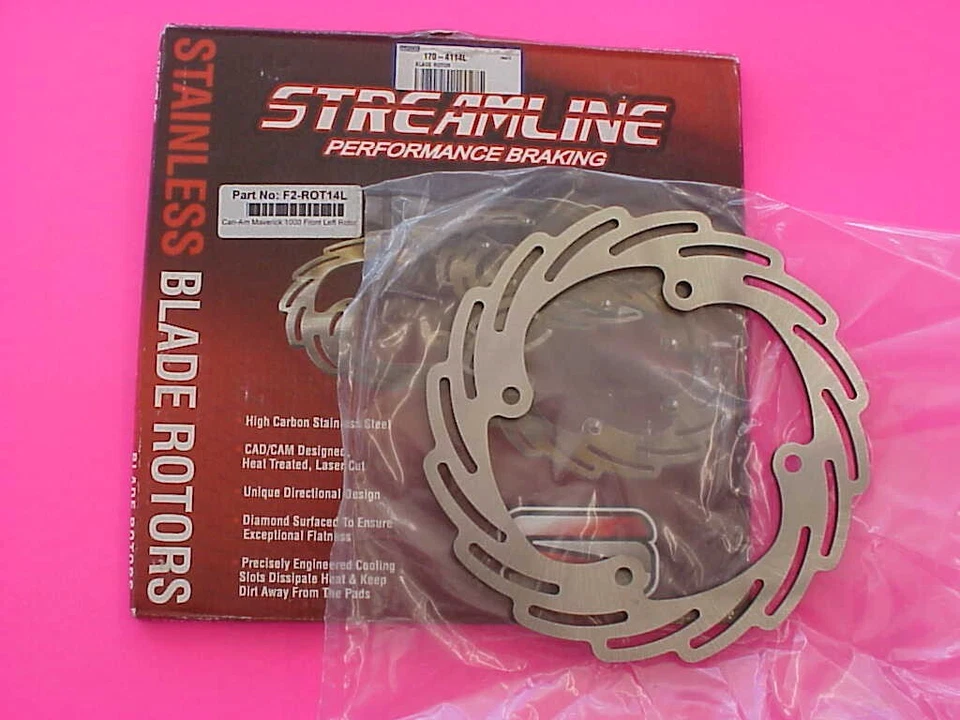 2013 2014 2015 2016 Can Am Maverick 1000 Streamline Left Front Brake Rotor - Image 1 of 1