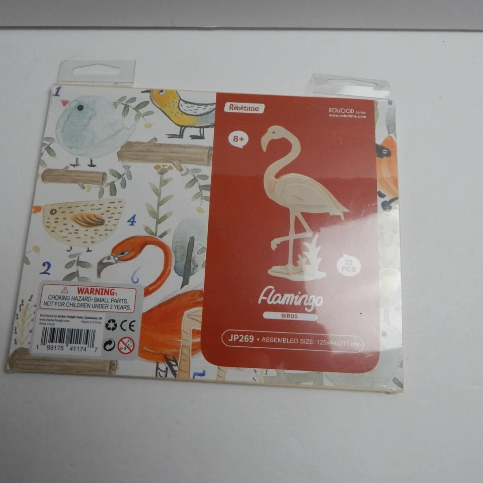 Robotime Peacock Birds 3d Puzzle Ages 8 Paintable