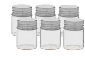Glass Paint Jars 6 Pc New - Picture 1 of 1